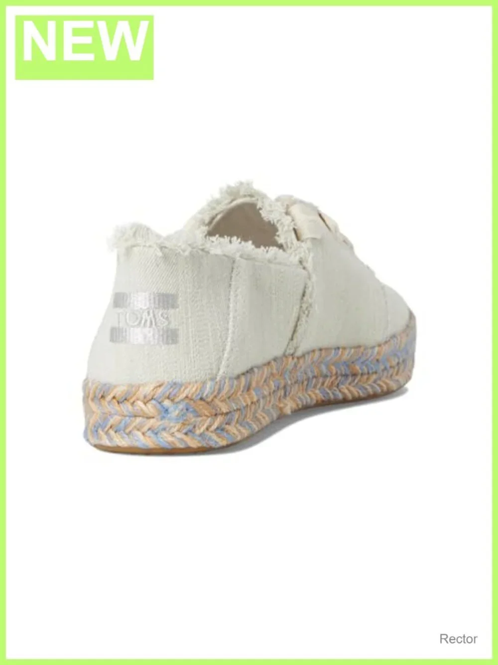 TOMS Women's Carolina Lace-Up Espadrille Flatform